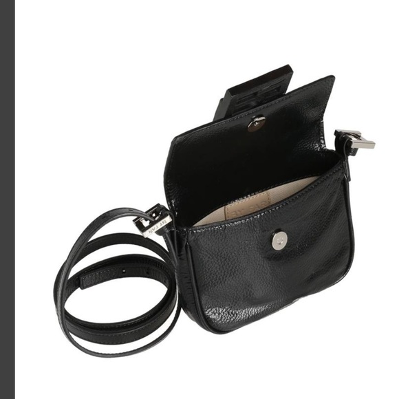 BY FAR Black Mini Patent Leather Alfie Bag - Picture 4 of 9